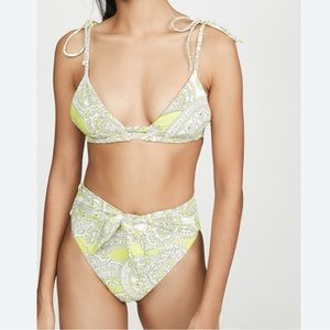 Montce Paula tie up top & tie bottom S